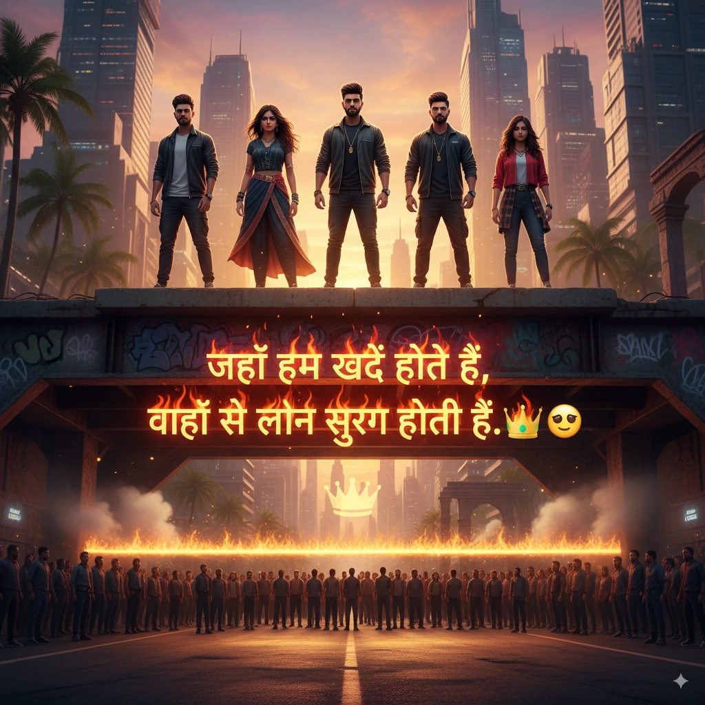Attitude Shayari In Hindi with Emoji