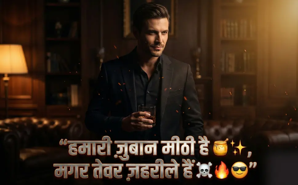 Dangerous Attitude Shayari in Hindi